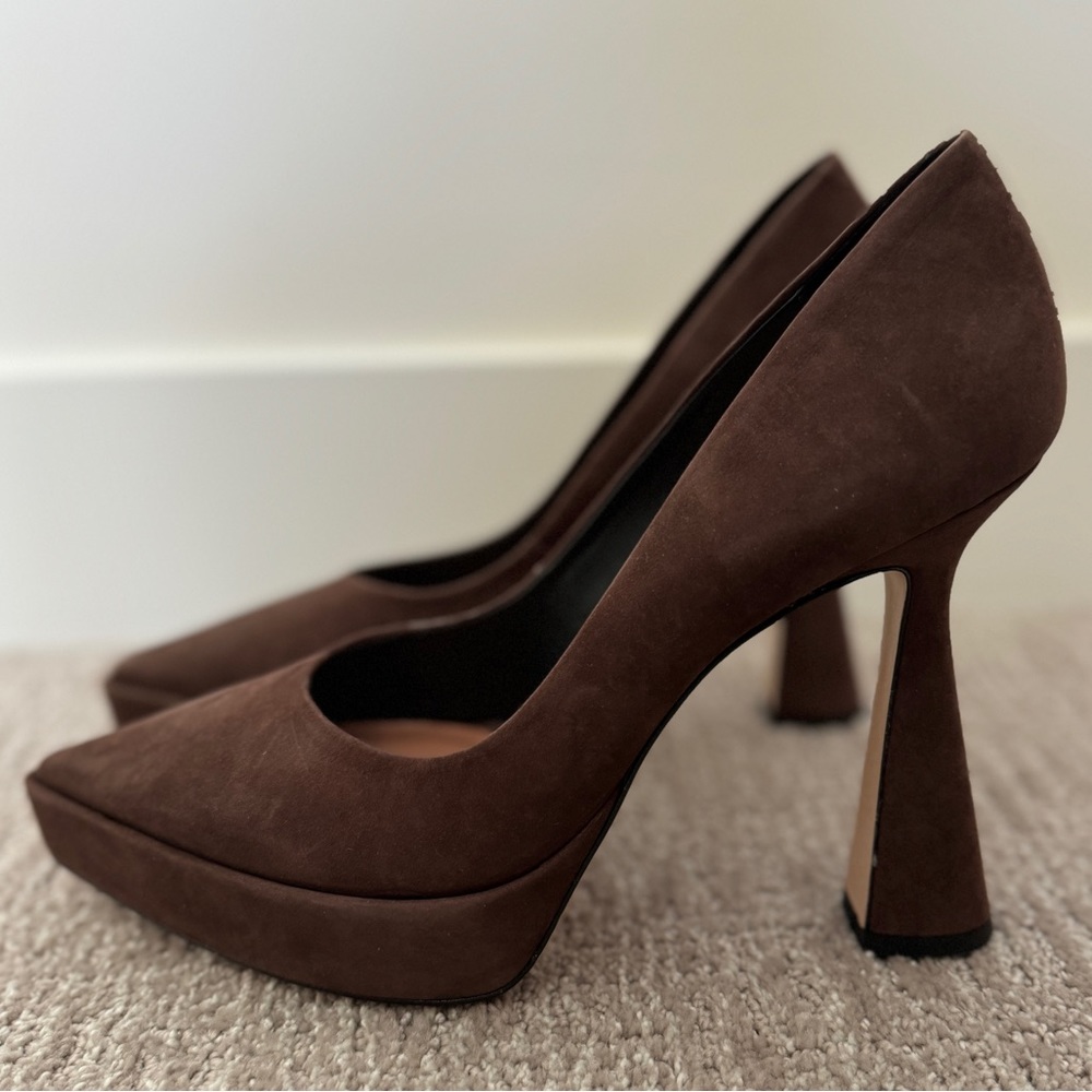 Maeve brown pump size 40